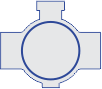 Уплотнение из - эпоксидный материал (EPDM), - политетрафторэтилен (PTFE)